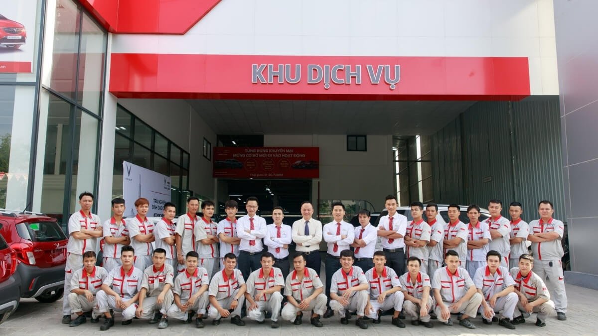 Khu dịch vụ VinFast Thăng Long